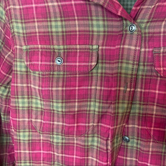 L.L.Bean plaid button down shirt size small regular fit - Picture 3 of 5